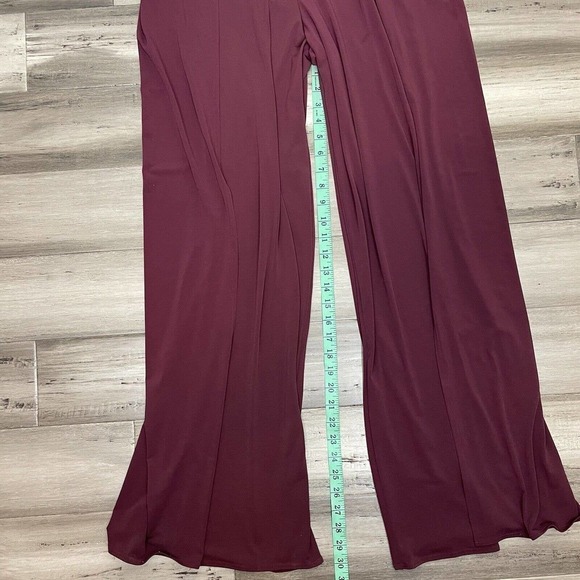 NWT Revolve Katie May Never Cross Jumpsuit Split Leg Women's Burgundy XL $275 - Picture 9 of 11
